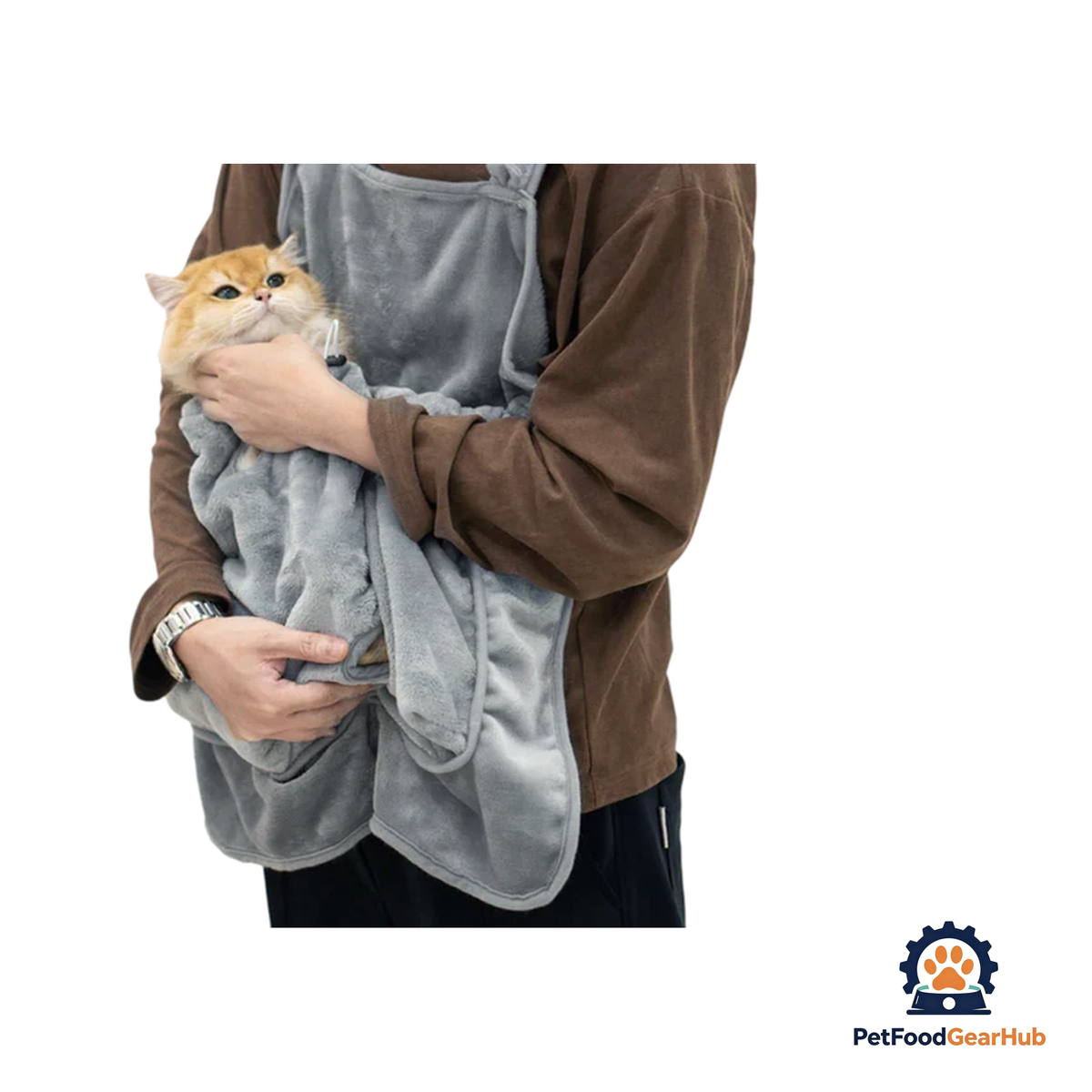 PetFoodGearHub Cozy Cat Grooming Apron - product image 2