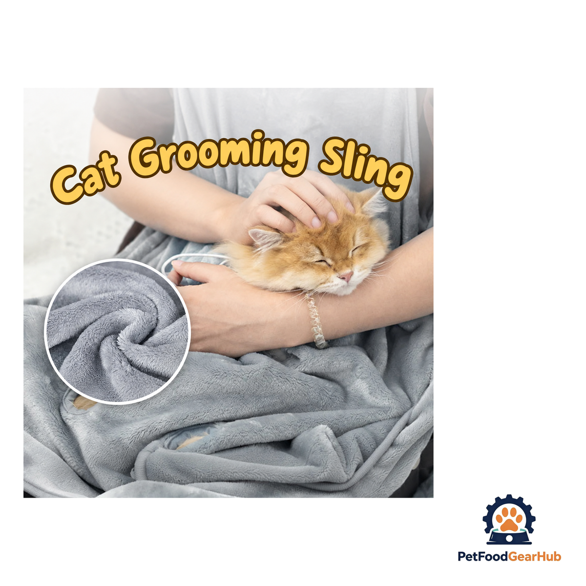 PetFoodGearHub Cozy Cat Grooming Apron - product image 3