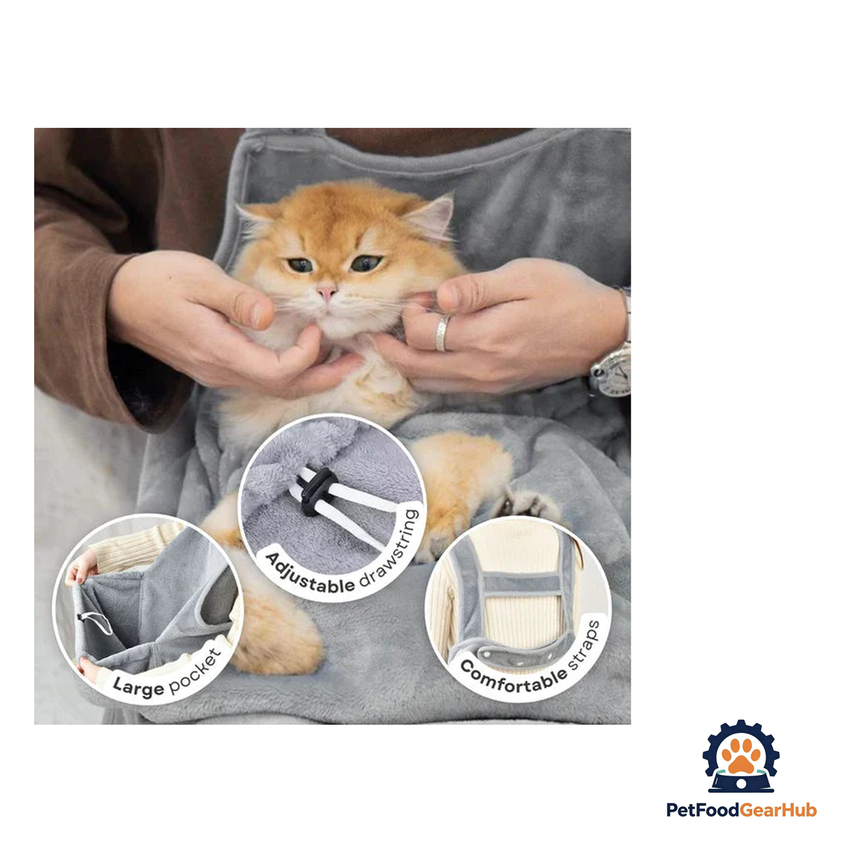 PetFoodGearHub Cozy Cat Grooming Apron - product image 6