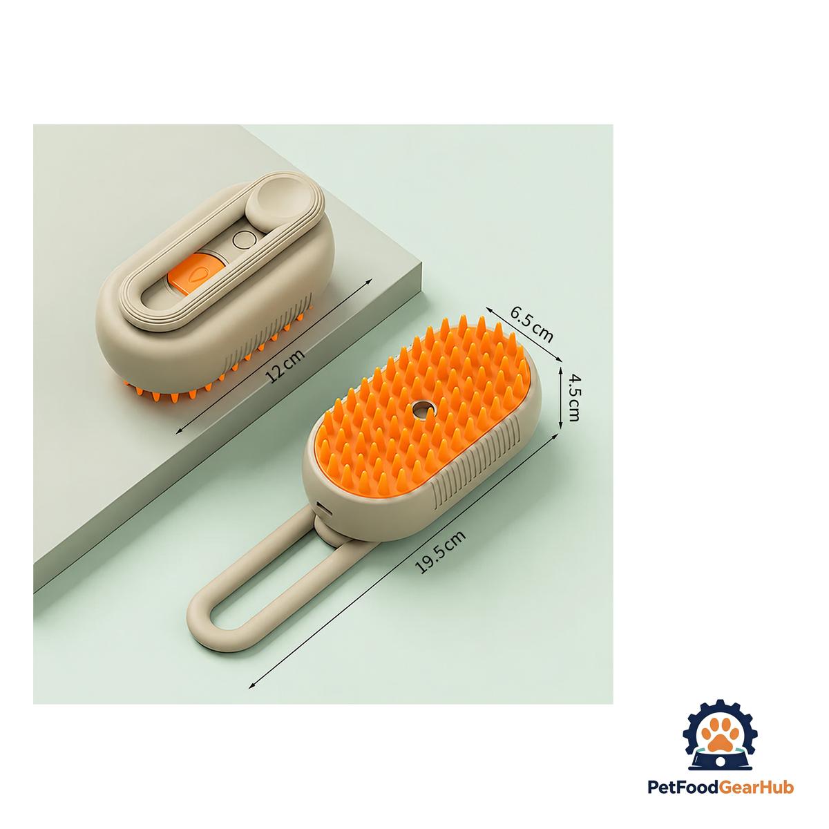 PetFoodGearHub 3-in-1 Rechargeable Pet Mist Brush for Cats & Dogs - product image 8