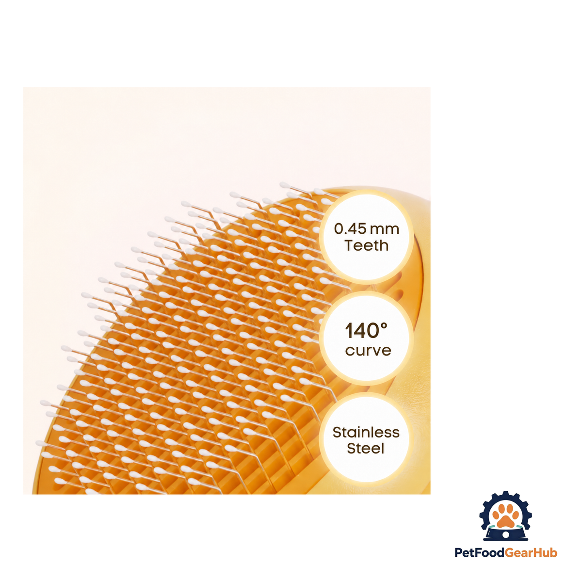 PetFoodGearHub Soft Stroke Cat Brush - product image 5
