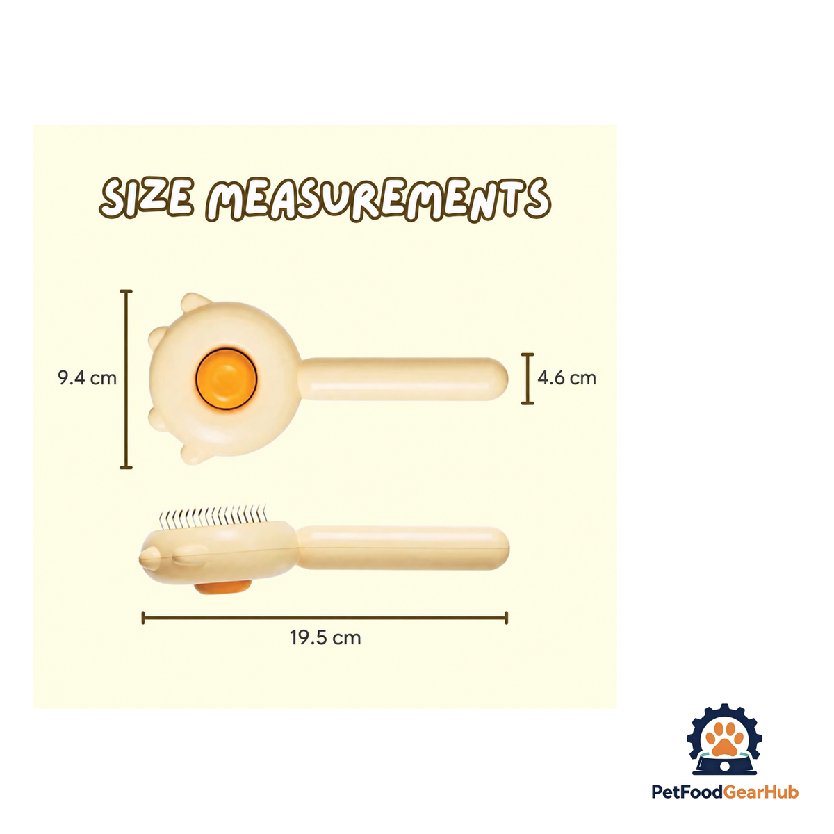 PetFoodGearHub Soft Stroke Cat Brush - product image 8