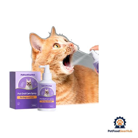 PetFoodGearHub 50 mL Pet Oral Care Spray for Cats and Dogs - product image 1