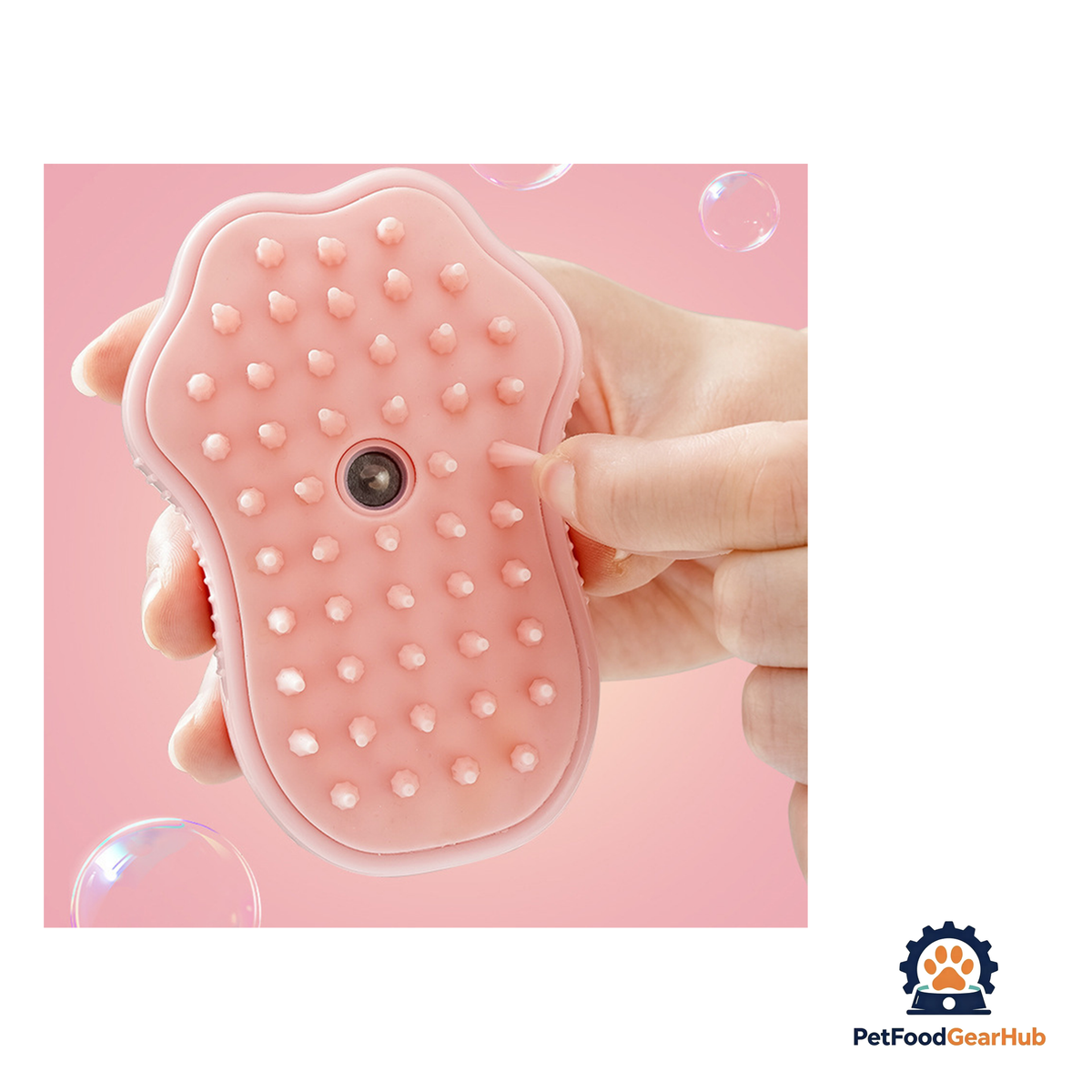 PetFoodGearHub 2-in-1 Cat Bath & Grooming Brush - product image 2