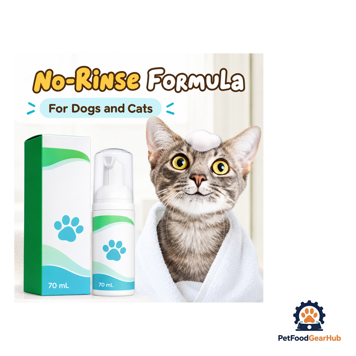 PetFoodGearHub Pet Cleansing Foam - product image 3