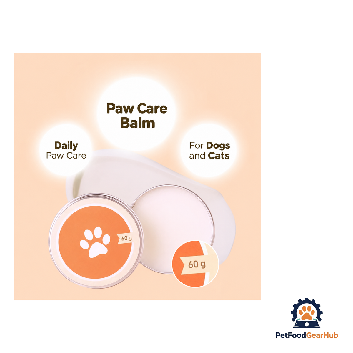 PetFoodGearHub Natural Paw Care Balm - product image 2