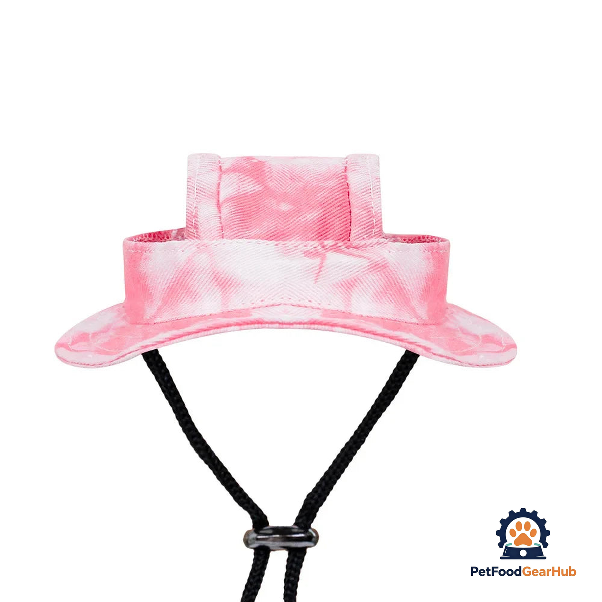 PetFoodGearHub Tie-Dyed Cat Hat with Ear Holes - Summer Sun Cap - product image 11