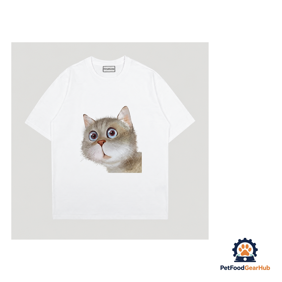 PetFoodGearHub Unisex Cat Print T-Shirt - product image 3