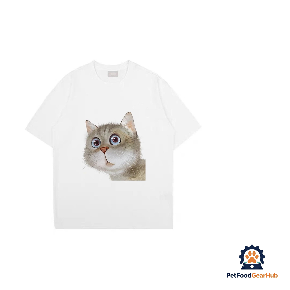 PetFoodGearHub Unisex Cat Print T-Shirt - product image 5