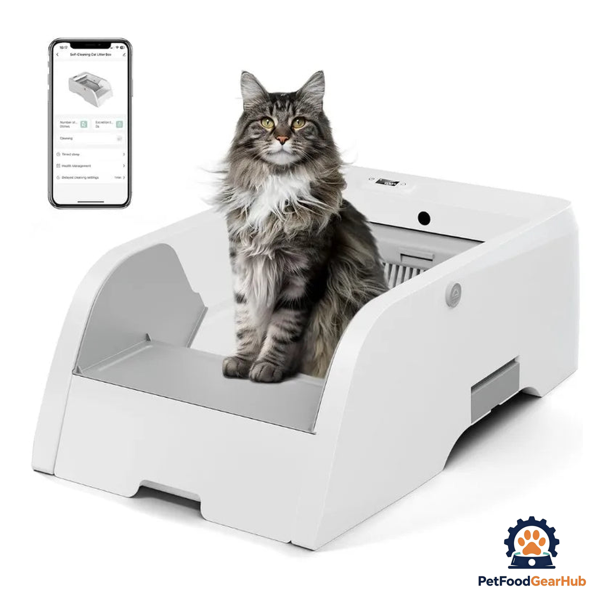 PetFoodGearHub Automatic Open-Top Litter Box - product image 3