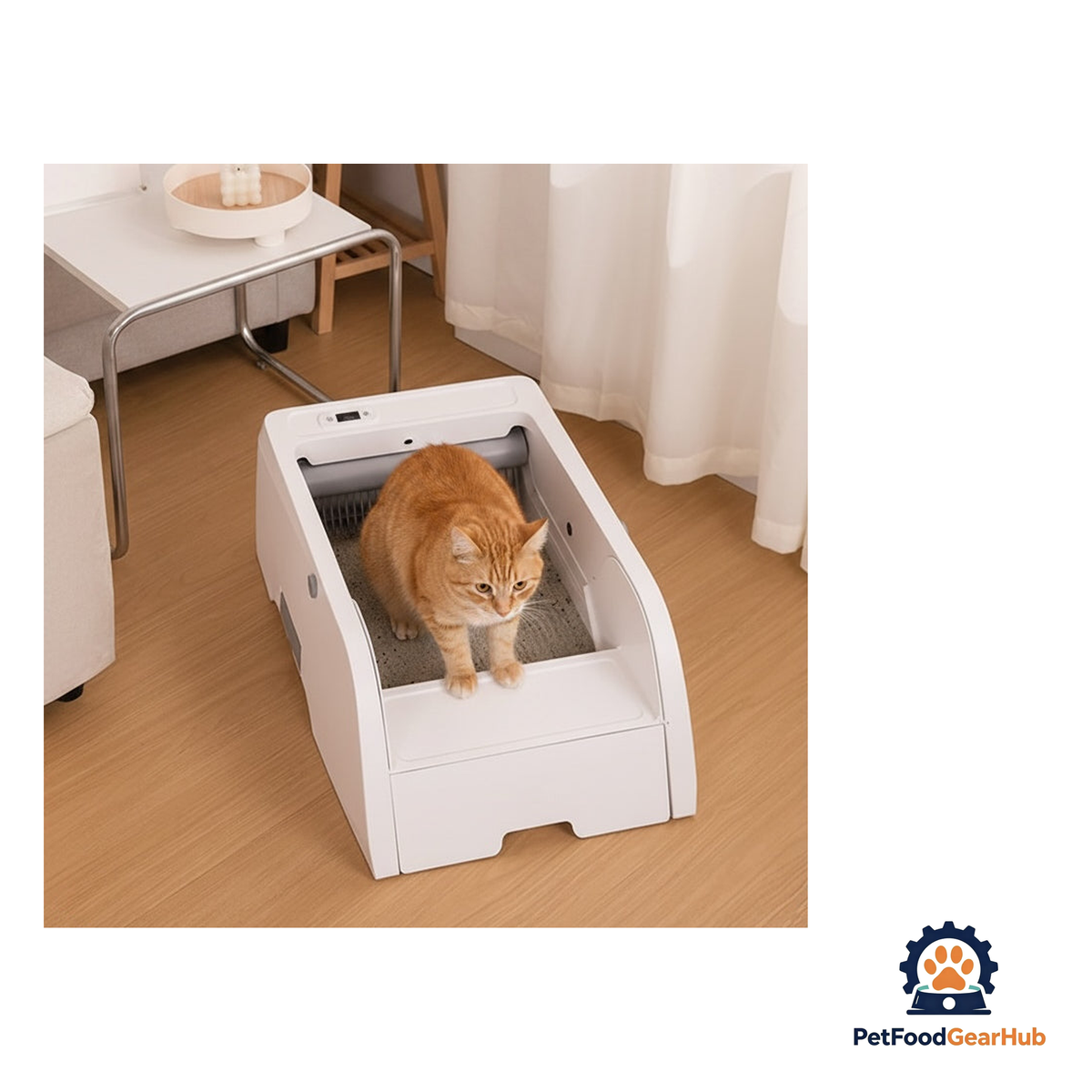 PetFoodGearHub Automatic Open-Top Litter Box - product image 5