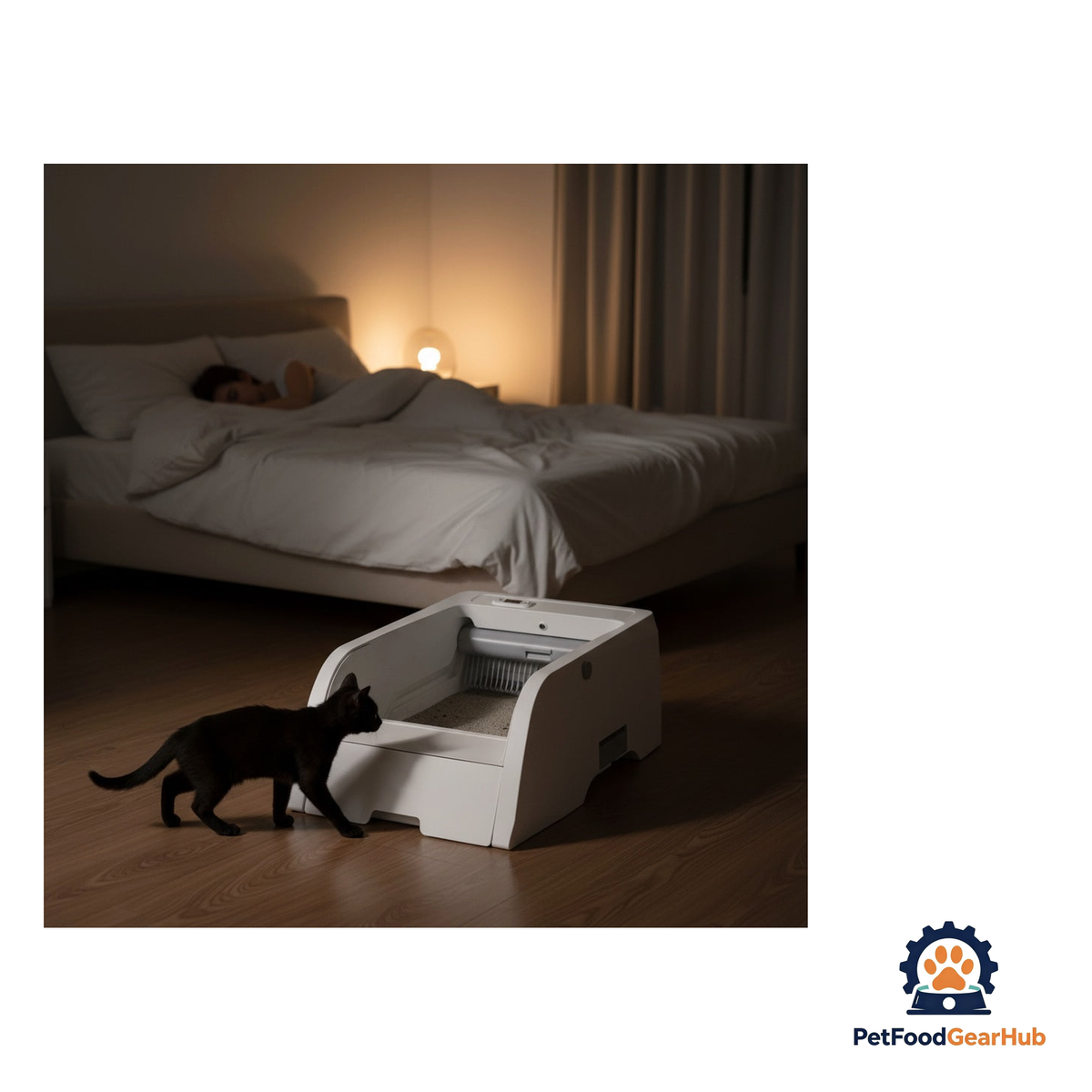 PetFoodGearHub Automatic Open-Top Litter Box - product image 8