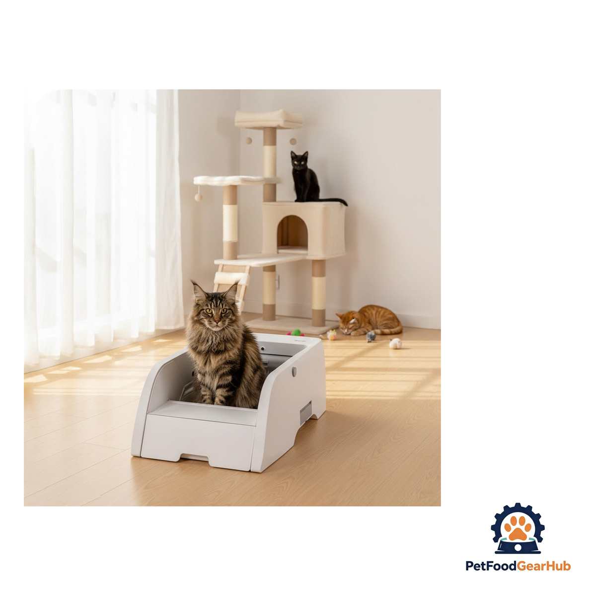 PetFoodGearHub Automatic Open-Top Litter Box - product image 14