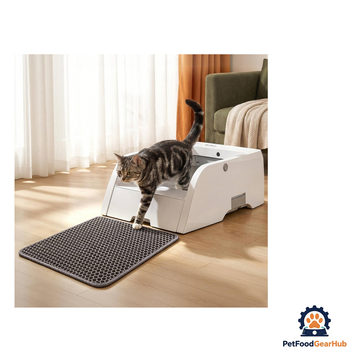 PetFoodGearHub Automatic Open-Top Litter Box - product image 15