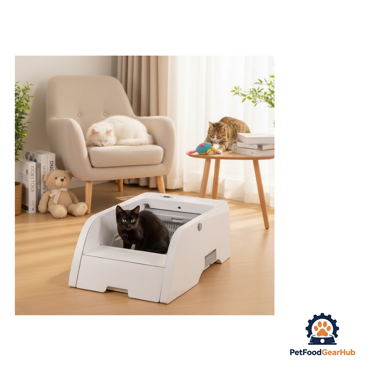 PetFoodGearHub Automatic Open-Top Litter Box - product image 16