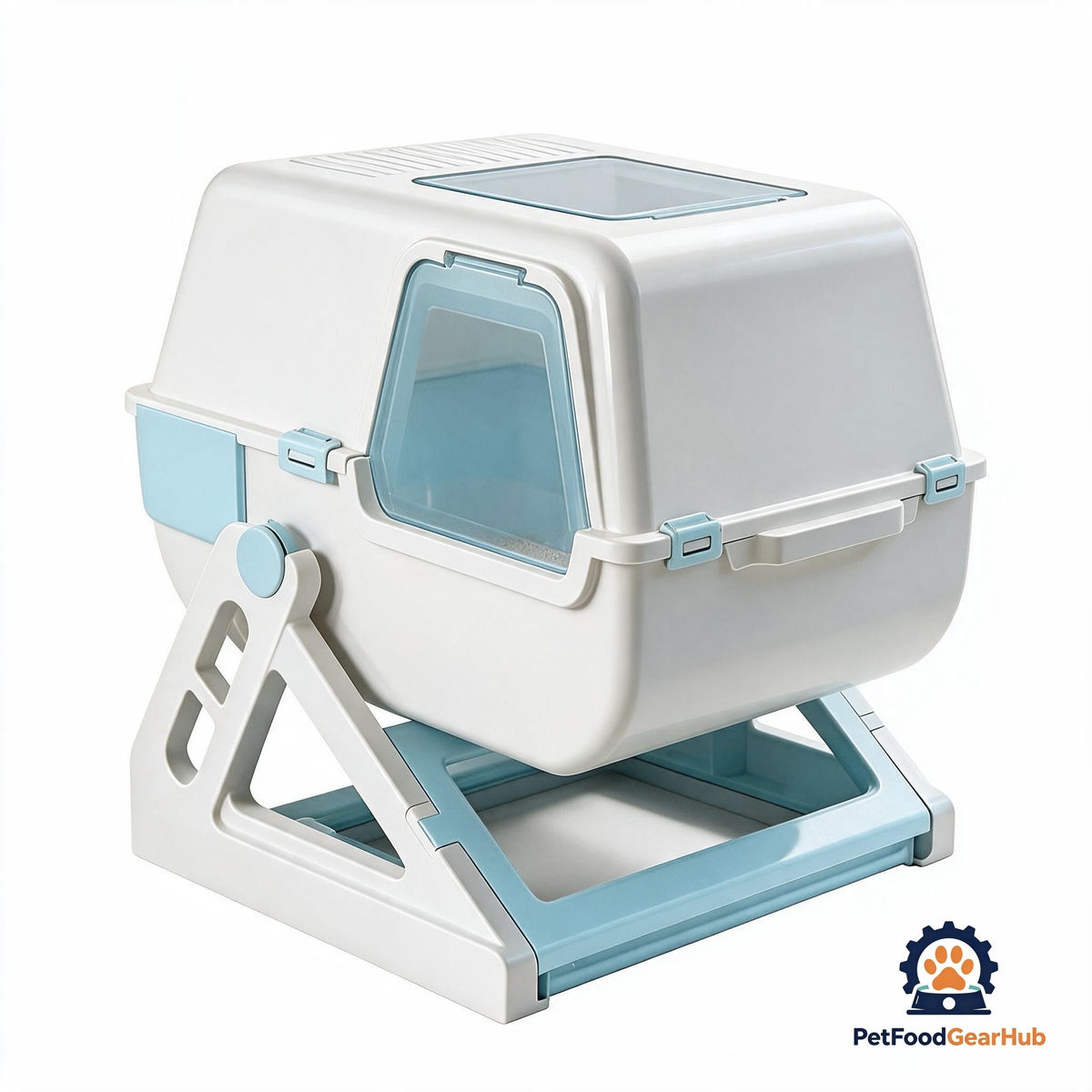 PetFoodGearHub Semi-Auto Flip Cleaning Litter Box - product image 13
