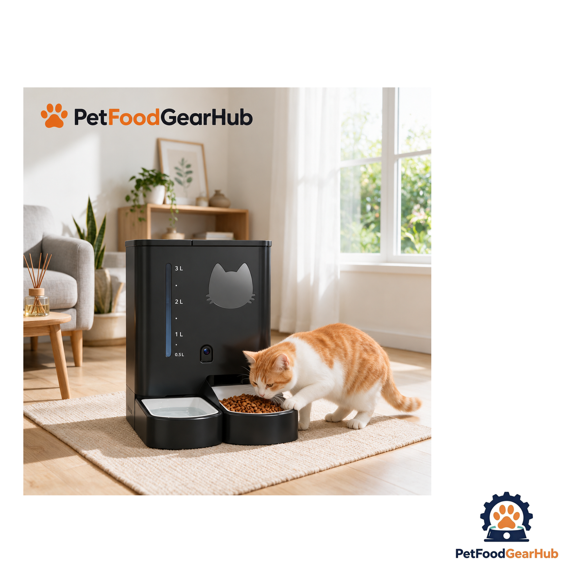 PetFoodGearHub Automatic Pet Feeder & water dispenser - product image 3