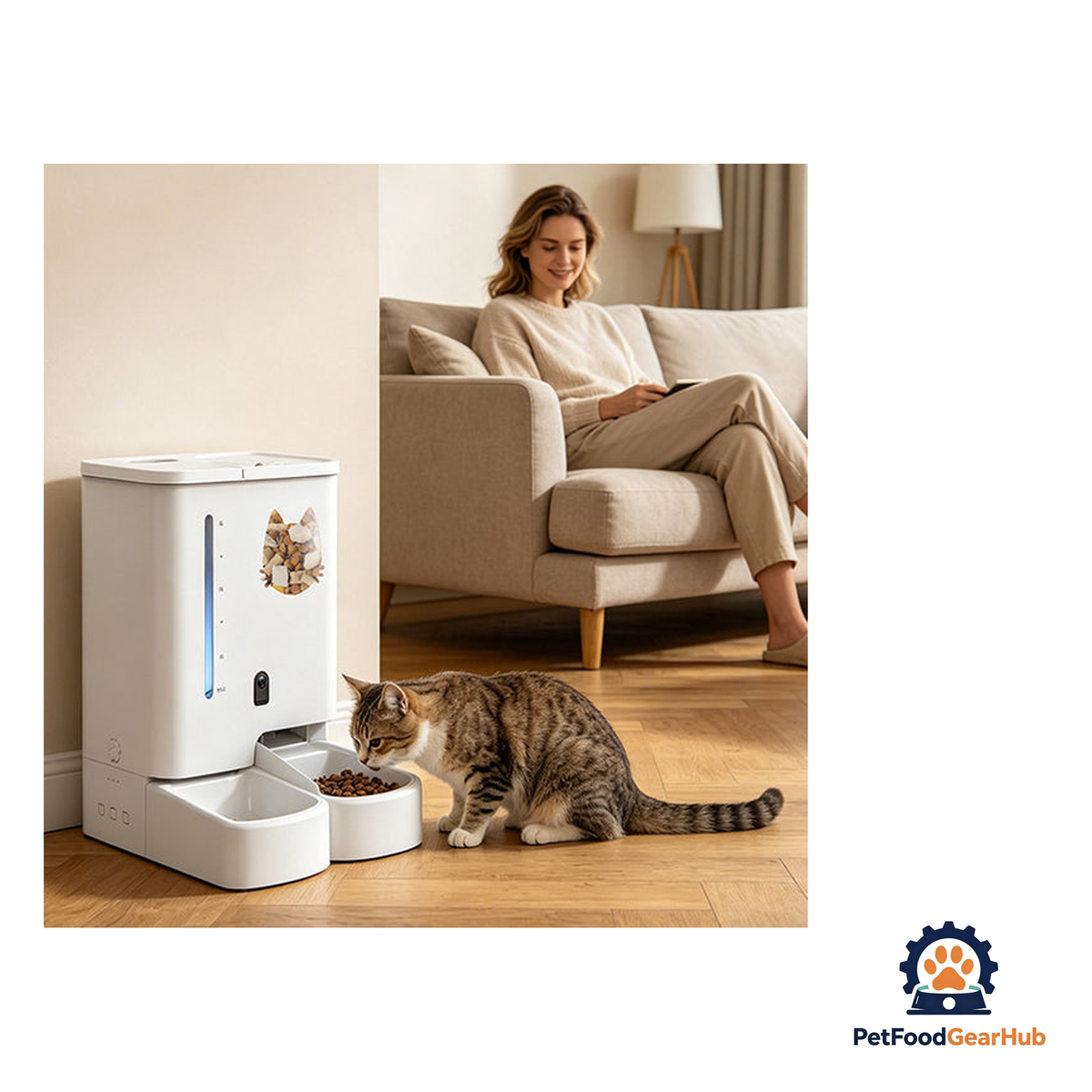 PetFoodGearHub Automatic Pet Feeder & water dispenser - product image 6