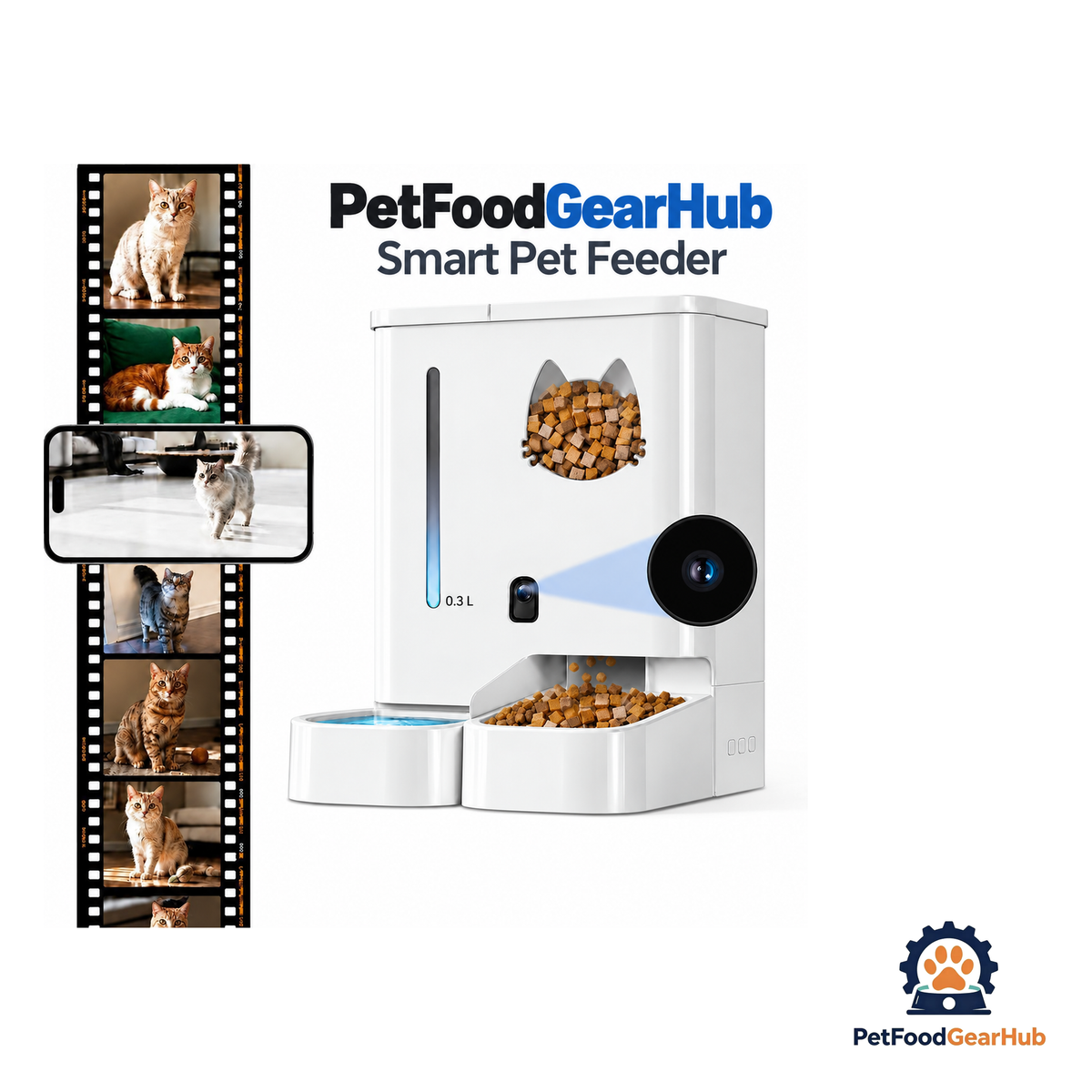 PetFoodGearHub Automatic Pet Feeder & water dispenser - product image 8