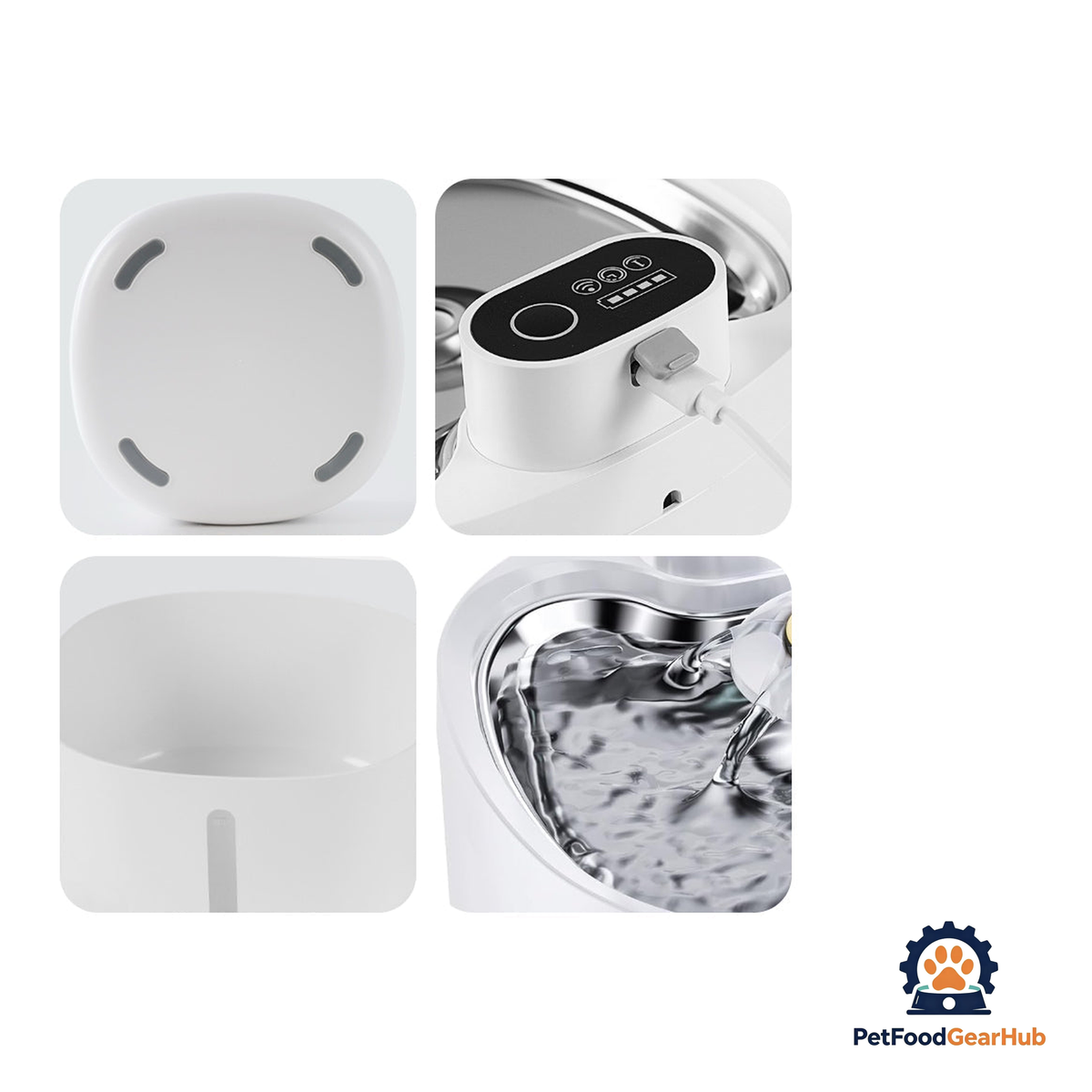 PetFoodGearHub Three-Mode Sensor-Activated Pet Fountain - product image 11