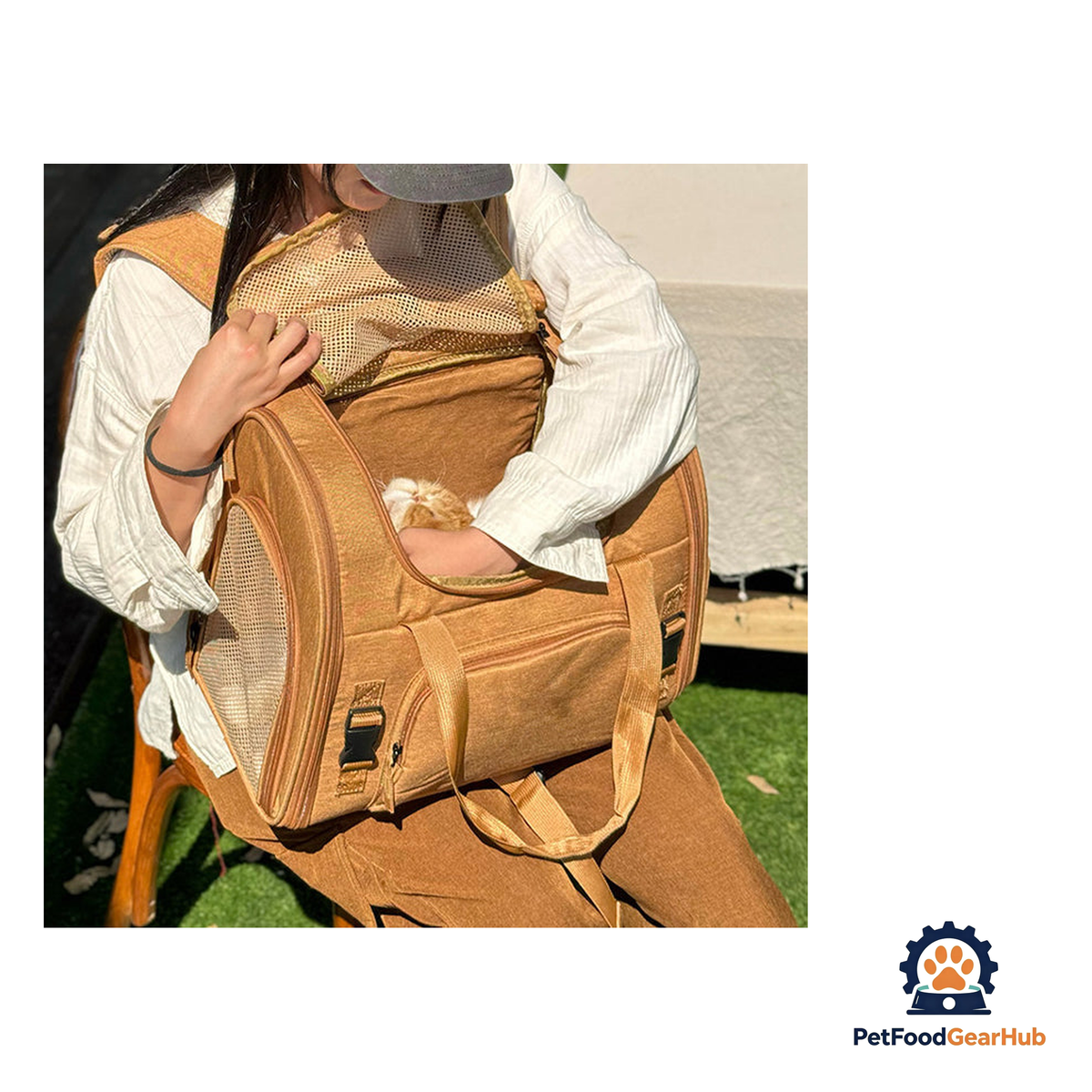 PetFoodGearHub Travel-Ready Expandable Pet Backpack - product image 4