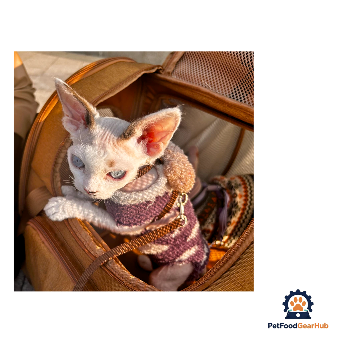 PetFoodGearHub Travel-Ready Expandable Pet Backpack - product image 25