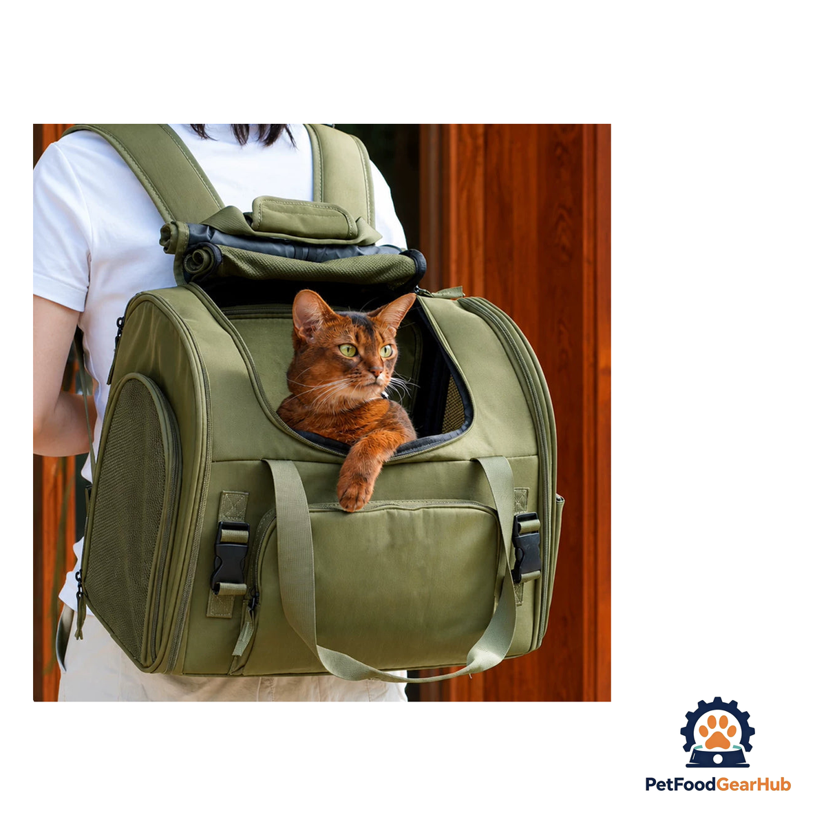 PetFoodGearHub Travel-Ready Expandable Pet Backpack - product image 32