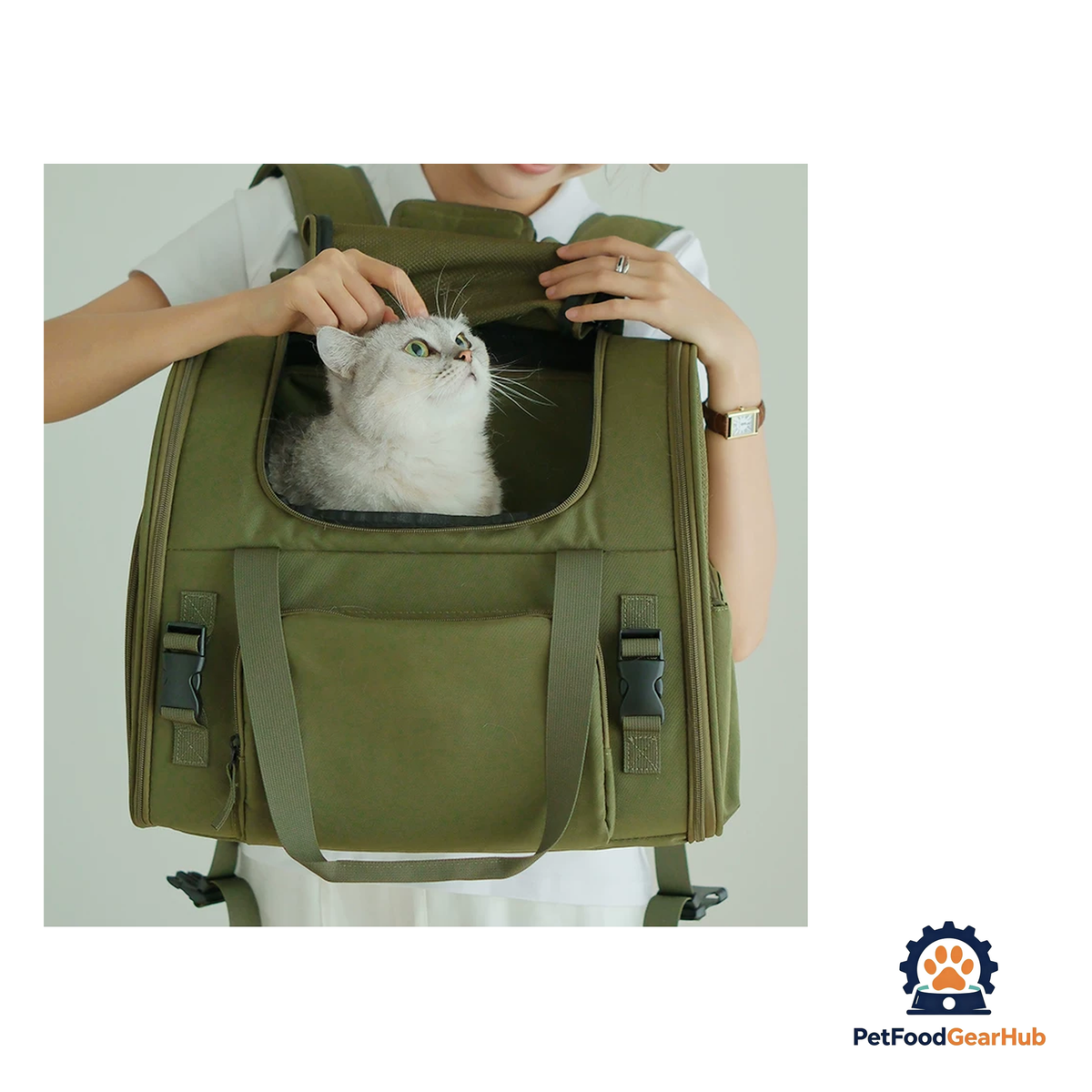 PetFoodGearHub Travel-Ready Expandable Pet Backpack - product image 35