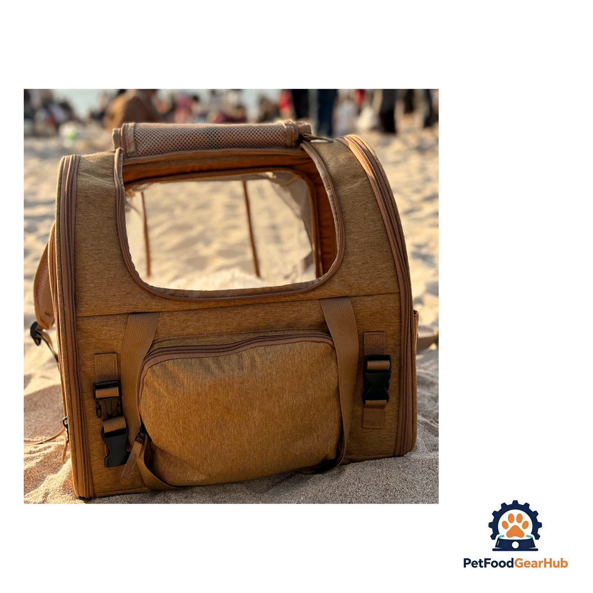 PetFoodGearHub Travel-Ready Expandable Pet Backpack - product image 38