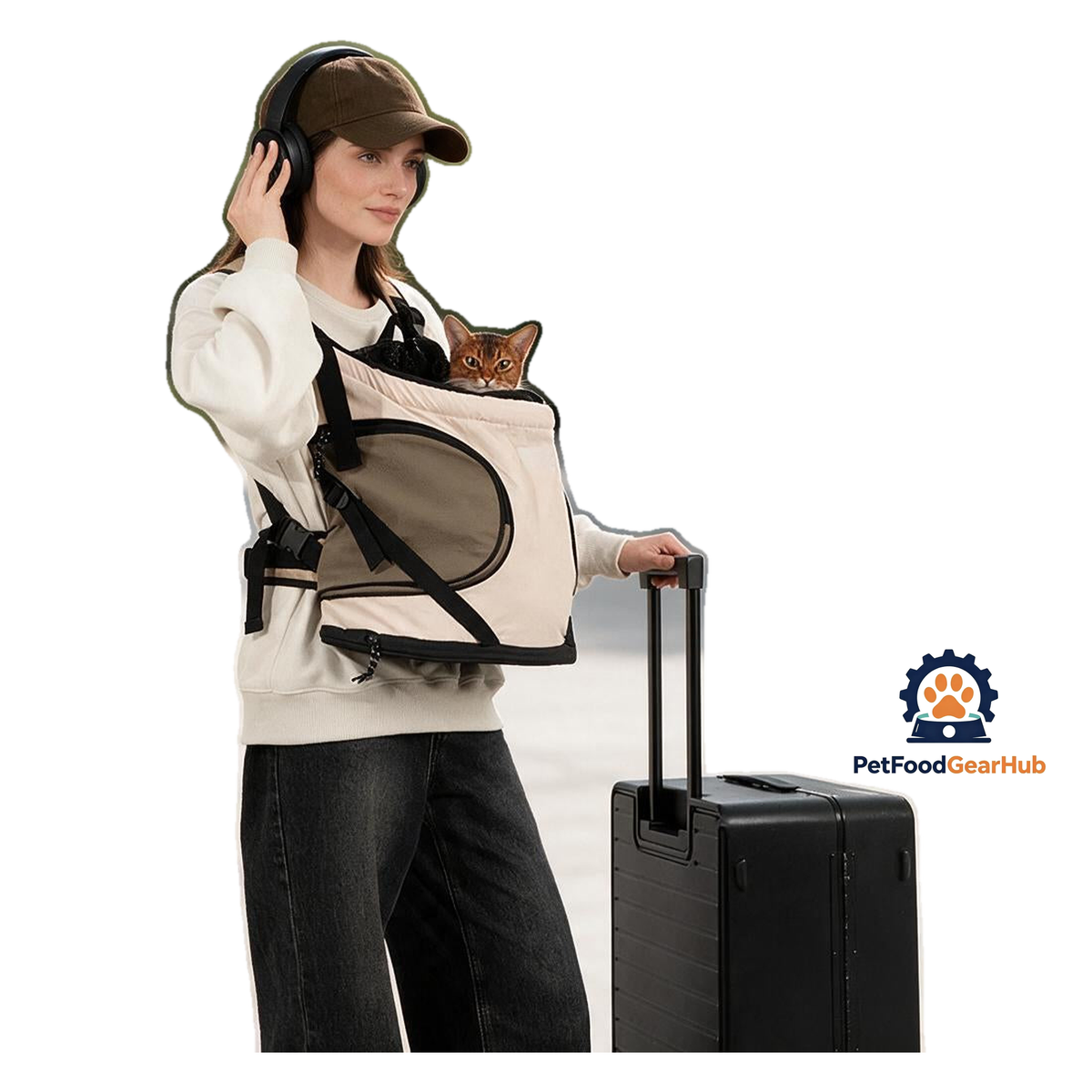 PetFoodGearHub Dual-Position Pet Backpack - product image 2