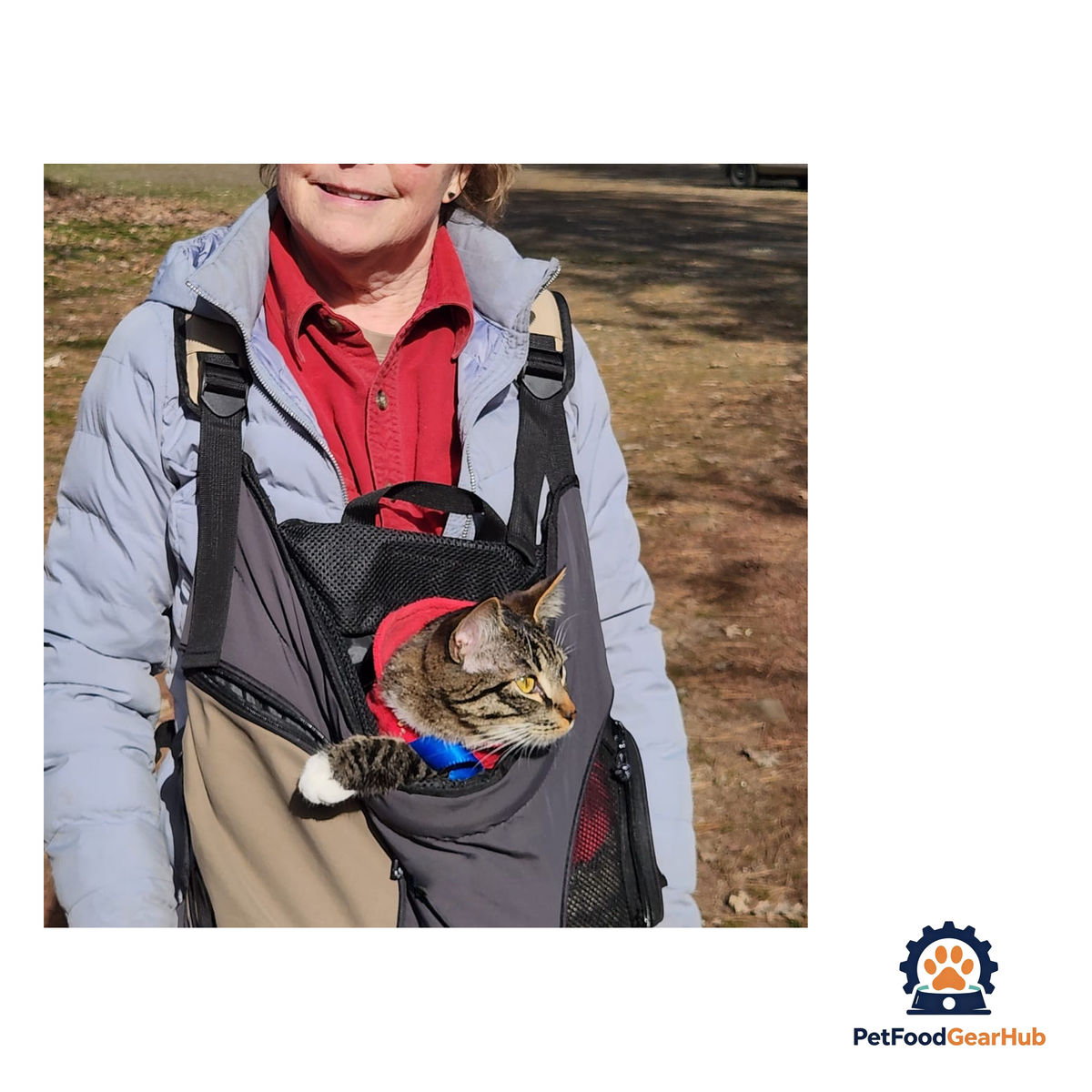 PetFoodGearHub Dual-Position Pet Carrier Backpack - product image 7