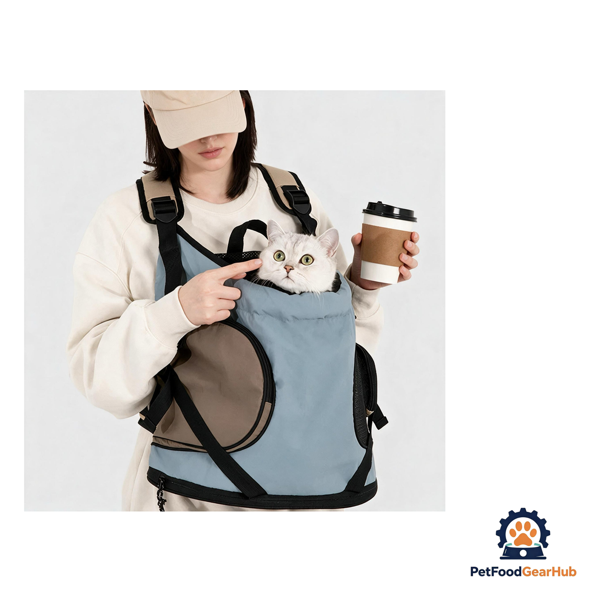 PetFoodGearHub Dual-Position Pet Backpack - product image 23