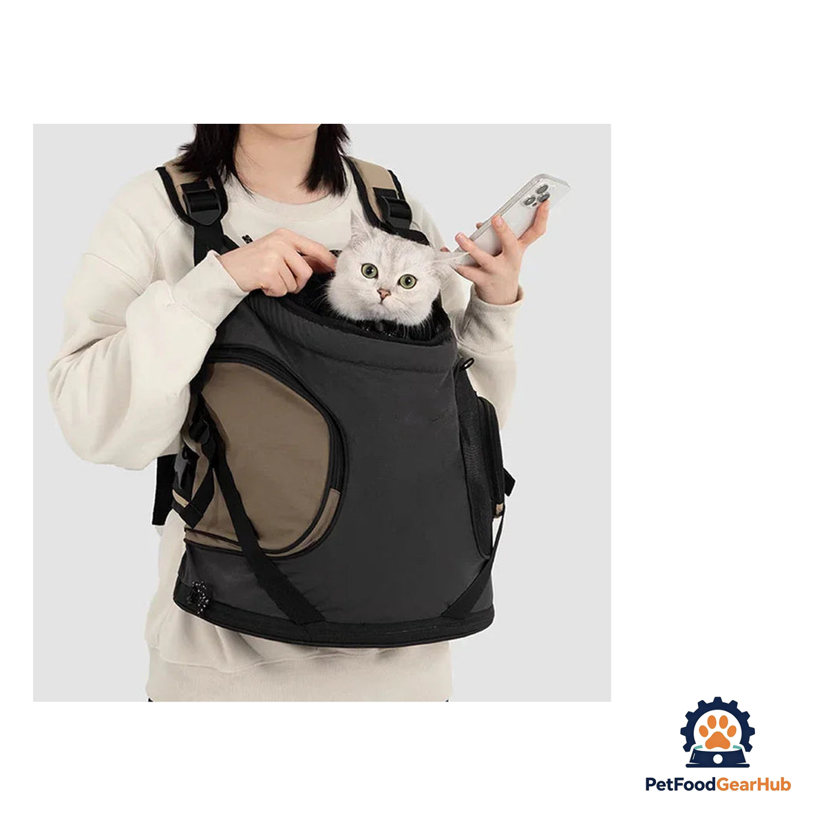 PetFoodGearHub Dual-Position Pet Carrier Backpack - product image 24