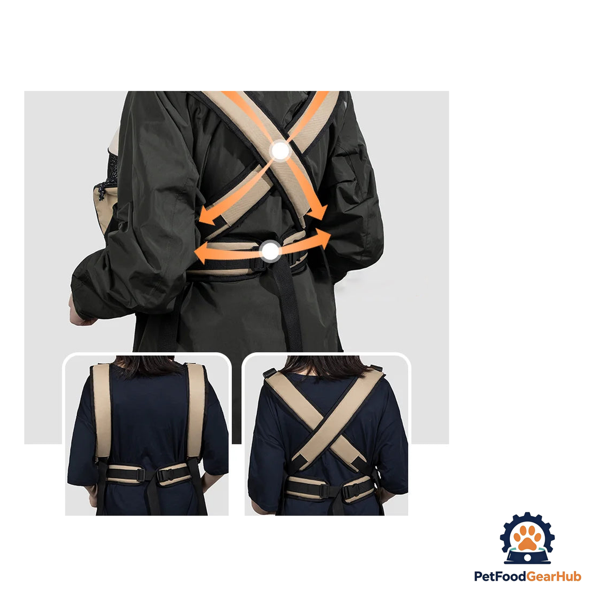 PetFoodGearHub Dual-Position Pet Carrier Backpack - product image 33