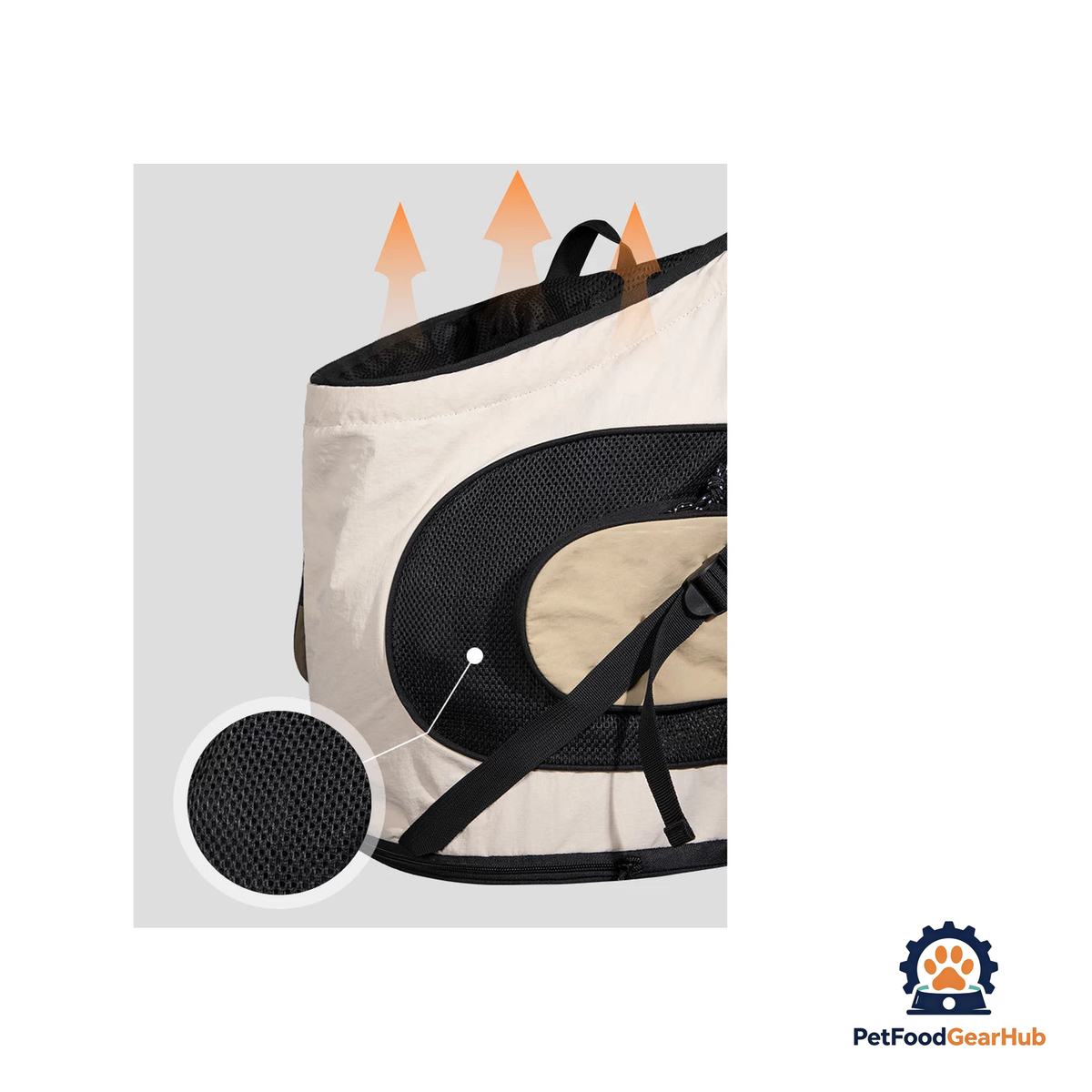 PetFoodGearHub Dual-Position Pet Backpack - product image 38