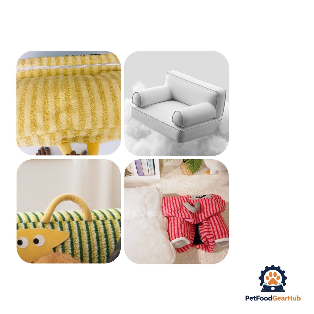 PetFoodGearHub Fluffy Pet Sofa Bed - product image 20