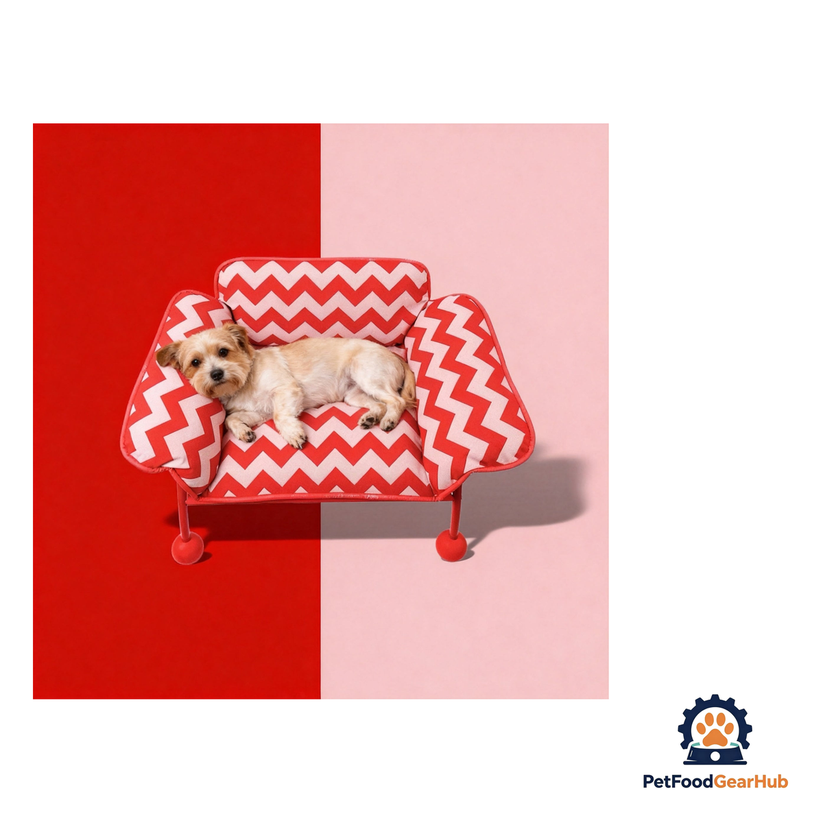 PetFoodGearHub Convertible Raised Pet Sofa Hammock - product image 2