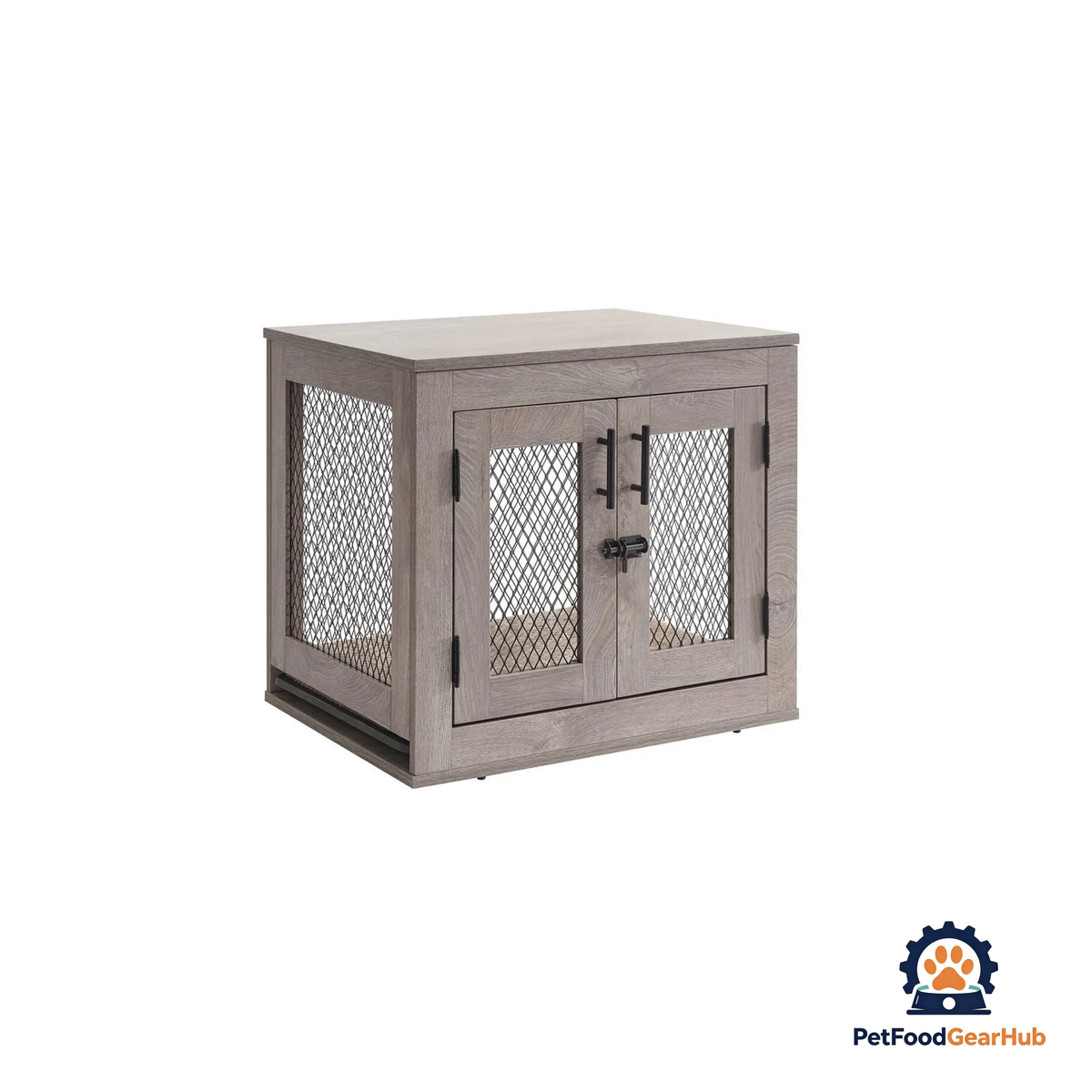 PetFoodGearHub Rustic Dog Crate - product image 5