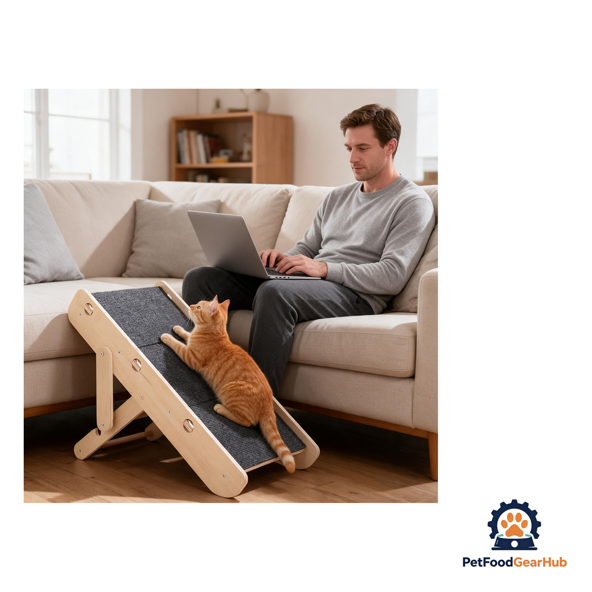 PetFoodGearHub Adjustable Dog Sofa Ramp - product image 7