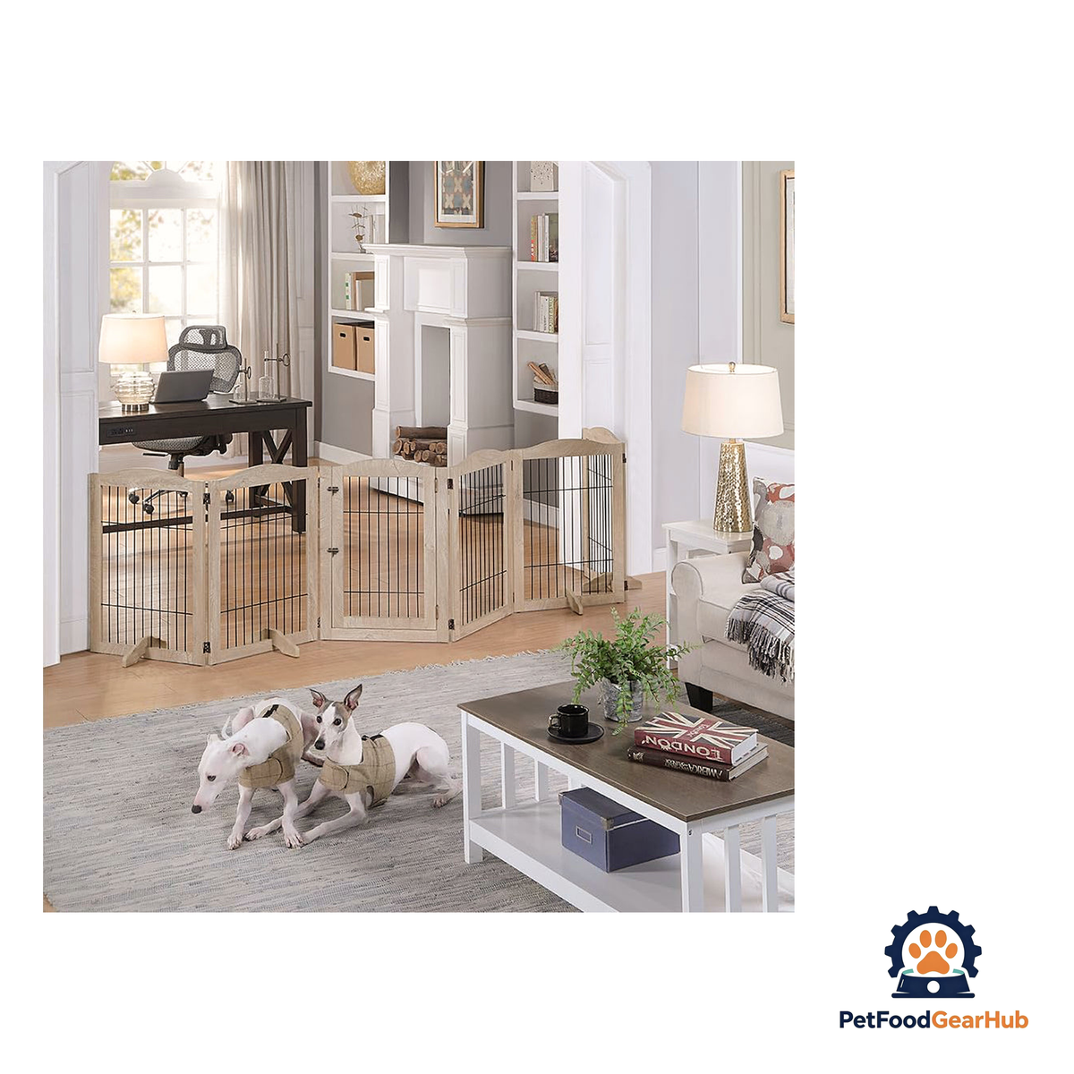 PetFoodGearHub Expandable Timber Pet Playpen (6-Pcs Set) - product image 17