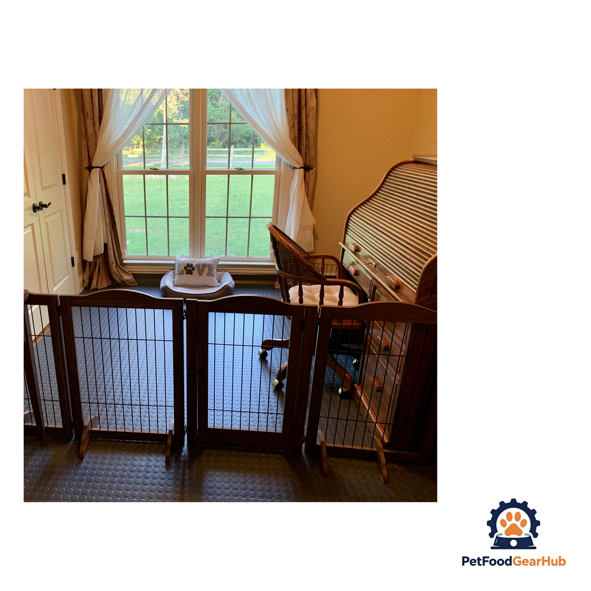 PetFoodGearHub Expandable Timber Pet Playpen (6-Pcs Set) - product image 21