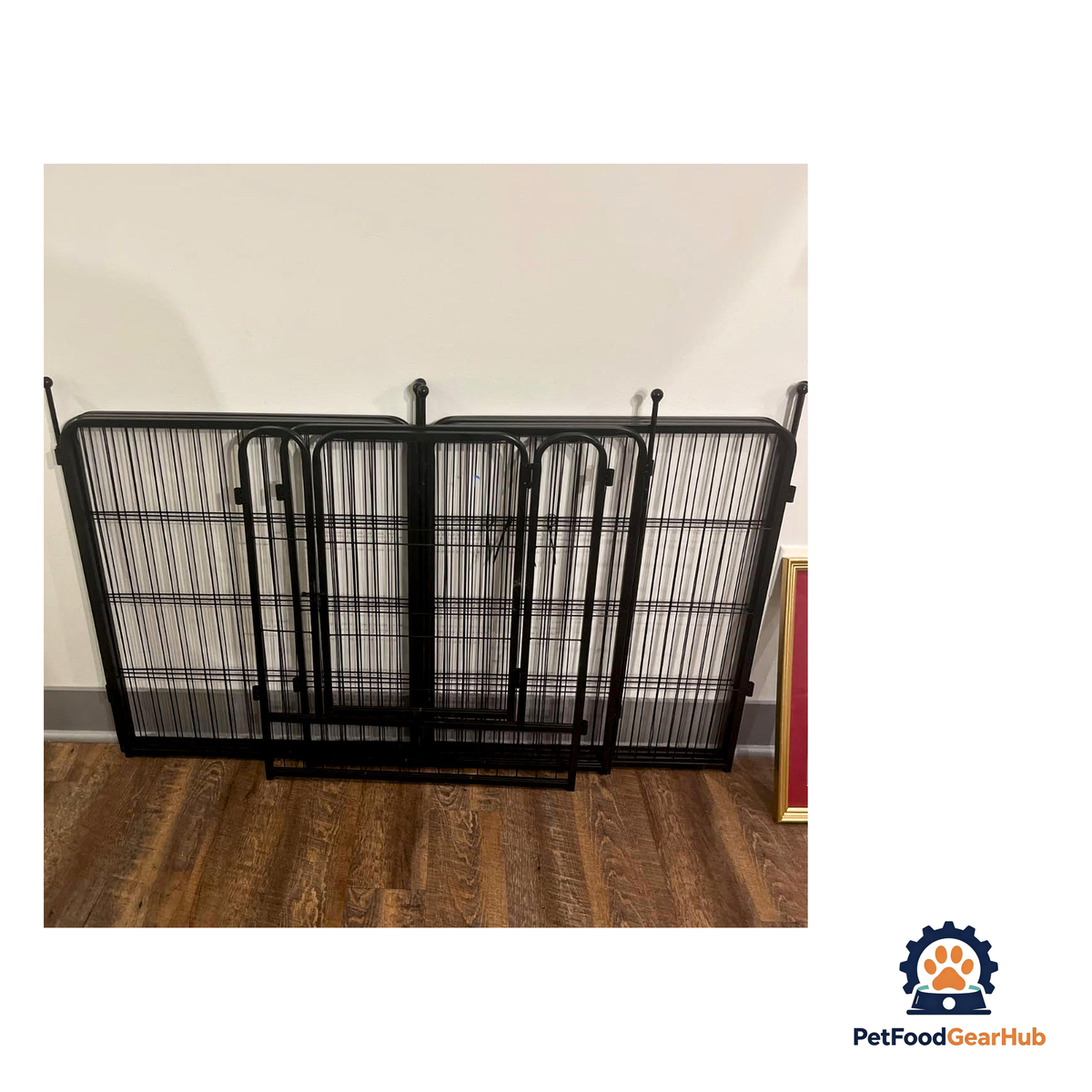 PetFoodGearHub Eight-Panel Modular Pet Playpen and Barrier - product image 6