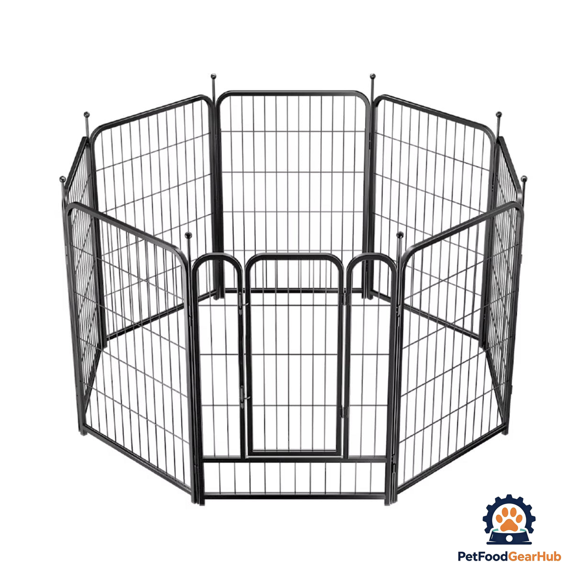 PetFoodGearHub Eight-Panel Modular Pet Playpen and Barrier - product image 7