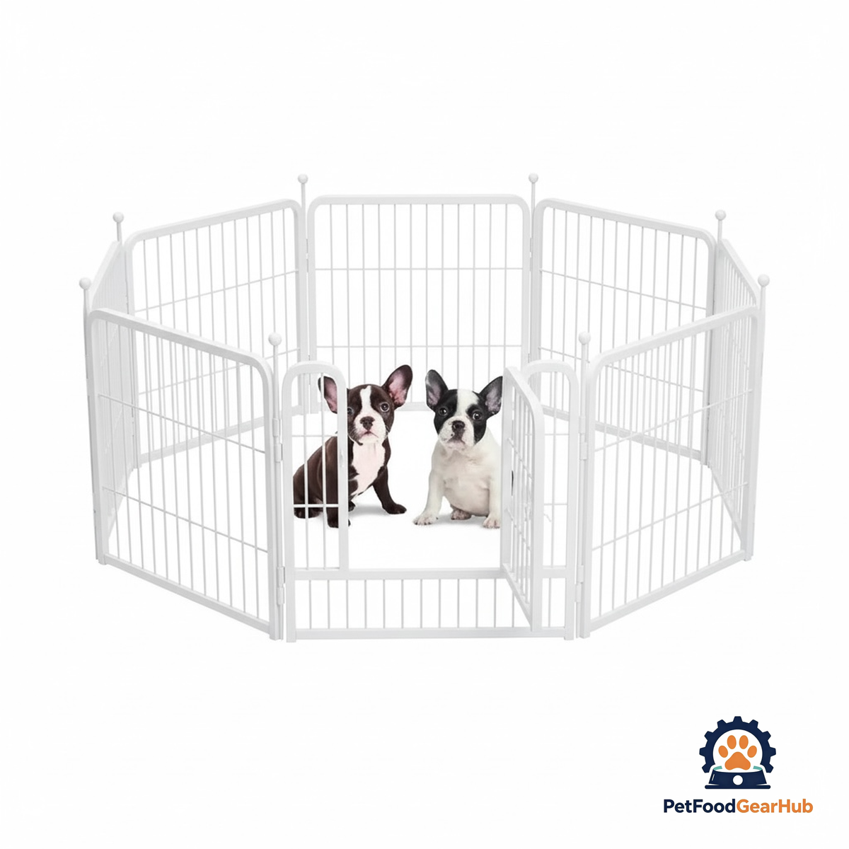 PetFoodGearHub Eight-Panel Modular Pet Playpen and Barrier - product image 9