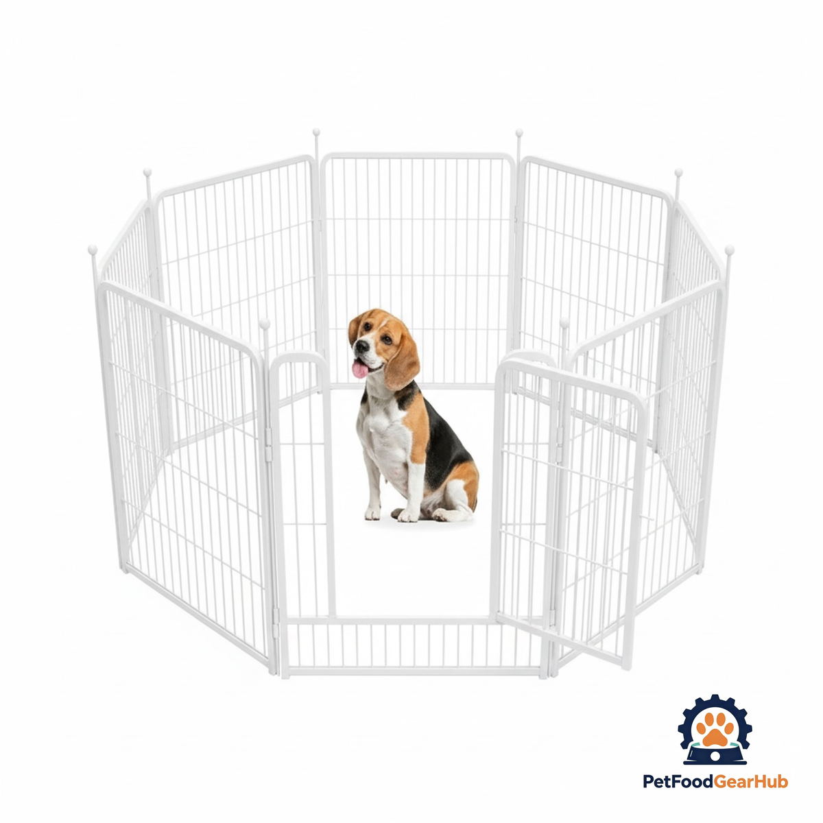 PetFoodGearHub Eight-Panel Modular Pet Playpen and Barrier - product image 20