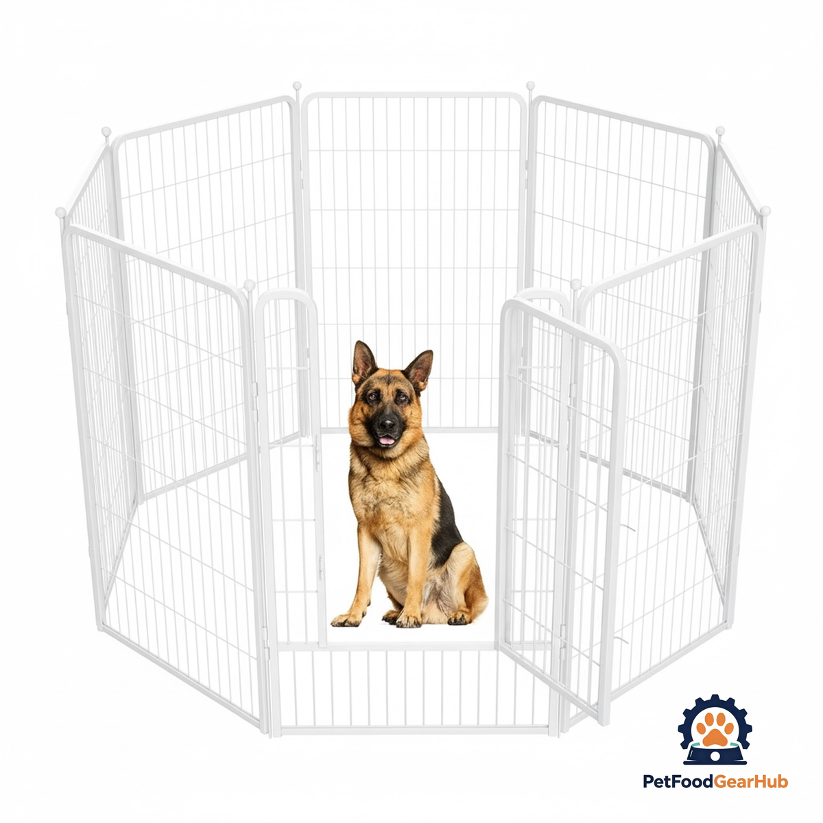 PetFoodGearHub Extendable Modular Pet Playpen (8-Pcs Set) - product image 19