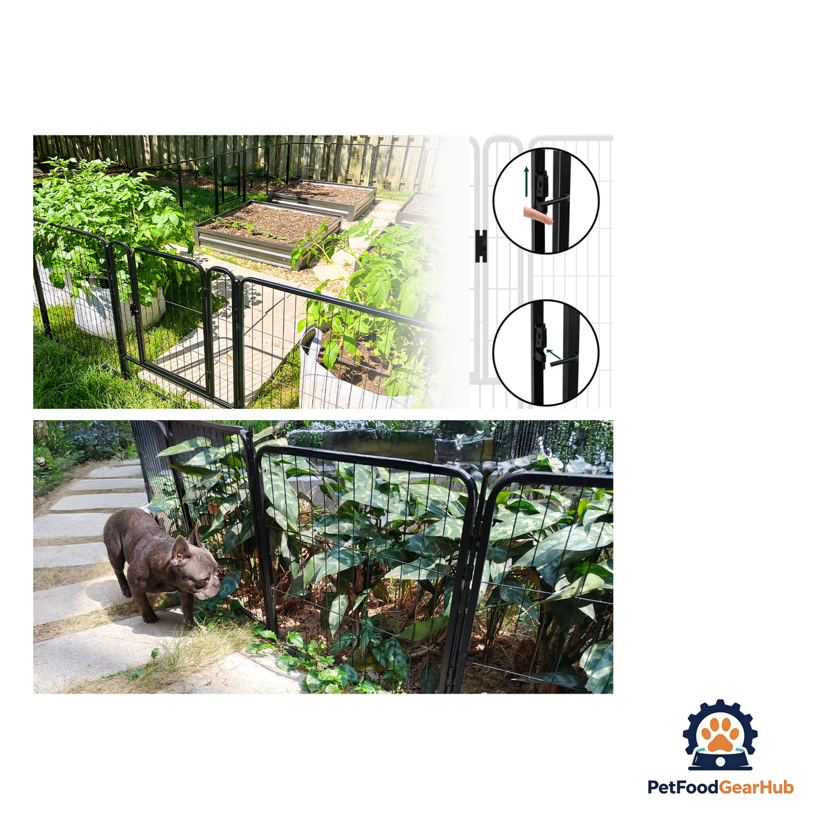 PetFoodGearHub Extendable Modular Pet Playpen (8-Pcs Set) - product image 23