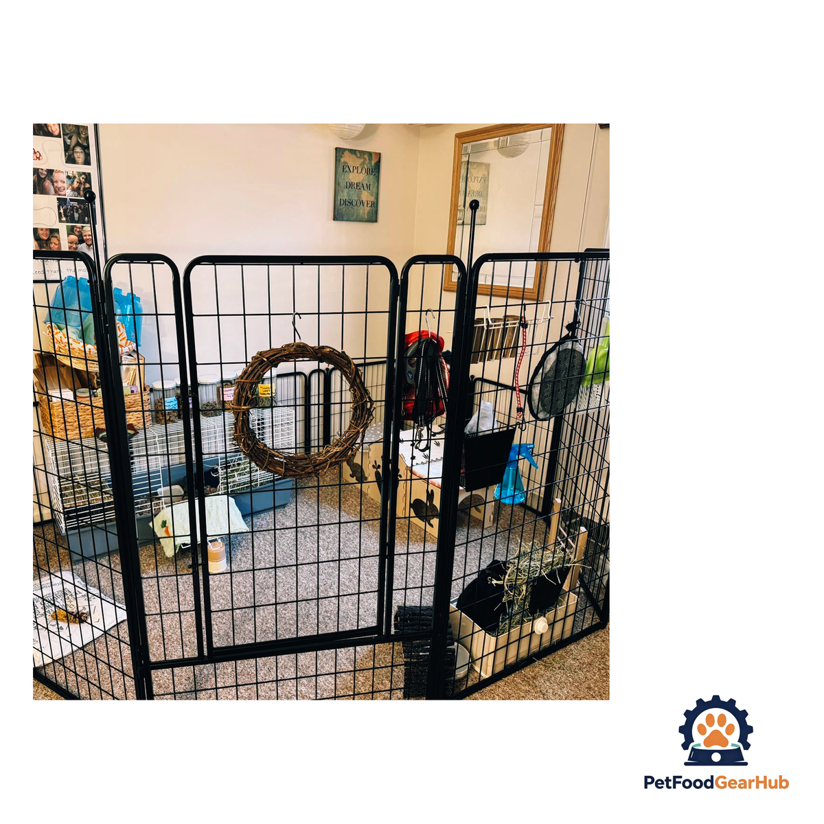 PetFoodGearHub Extendable Modular Pet Playpen (8-Pcs Set) - product image 31
