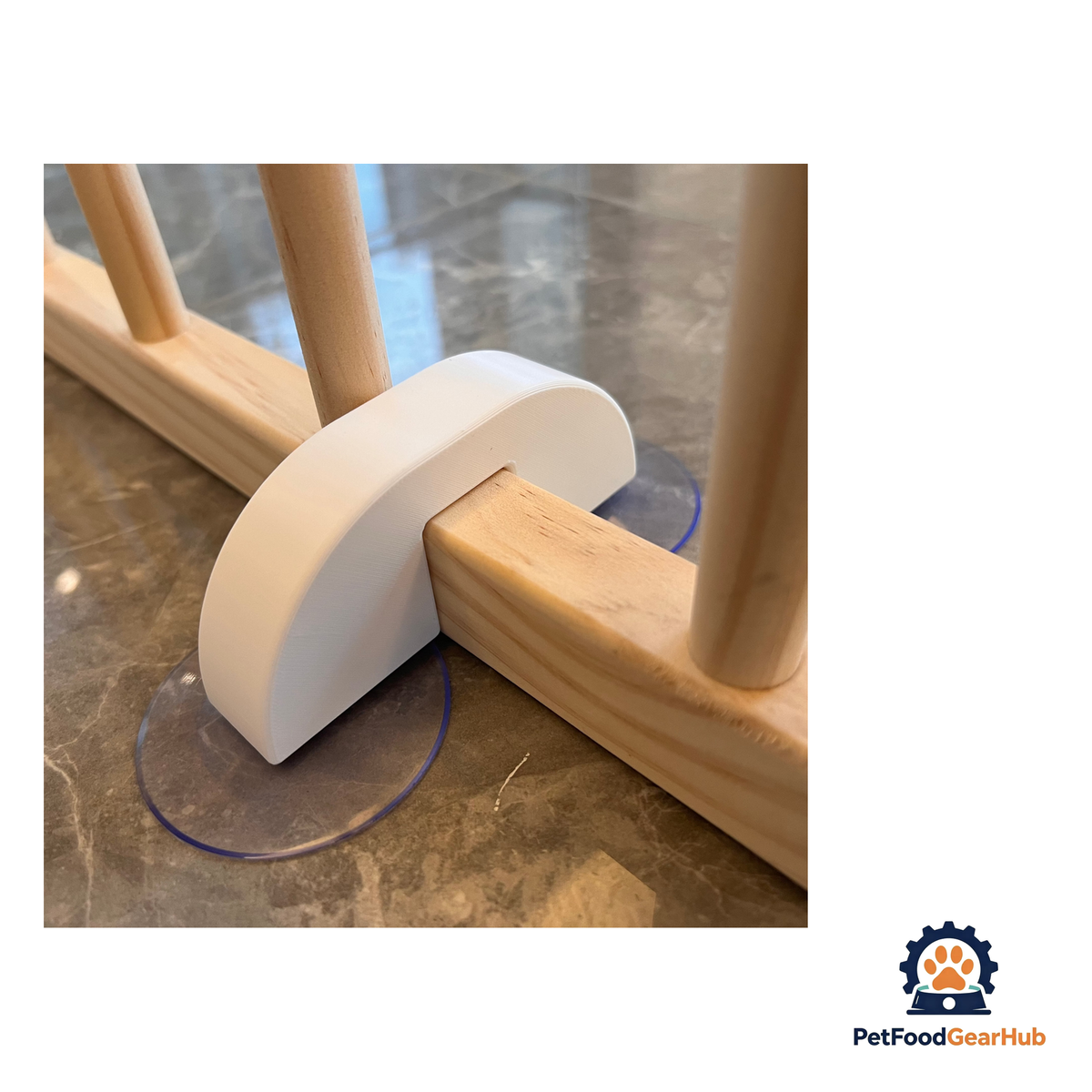 PetFoodGearHub Grip Bar & Wall Mount For Timber Playpen - product image 2