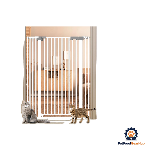 PetFoodGearHub Adjustable No-Drill Safety Pet Gate - product image 1